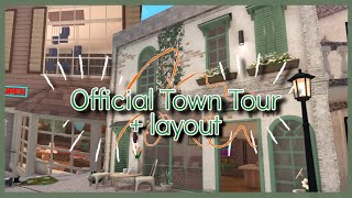 Bloxburg TOWN Plot LAYOUT   TOUR! **$1,300,000**| Roblox Bloxburg