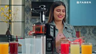 Buy FSJ 150 R (Slow Juicer) Slow Juicer Online - Faber – Faber India