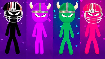 Stickman Funny Minigames - Stickman Party 1 2 3 4 Player 2022 Gameplay Walkthrough Android iOS