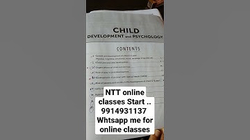 NTT online classes Start #shorts