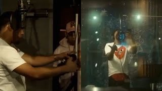 Mike Tower Grabando El Verso Las Leyendes Nunca Mueren | Ovi x El Alemán x Mike Towers x Ñengo Flow