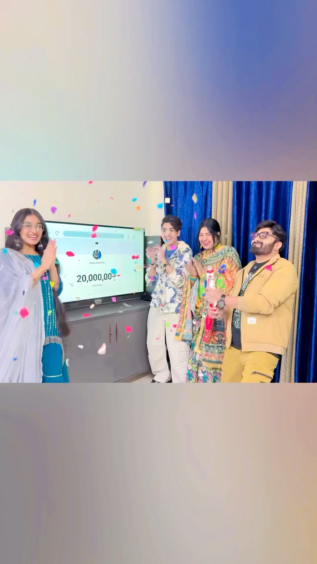 Happy 20 Million Family✌️Itni Mohobbat Aur Duwaao ke Liye Shukriya❤️?⚡️ #zidaanshahidaly #shorts