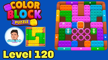 Color block puzzle 3d jam level 120 solution walkthrough 