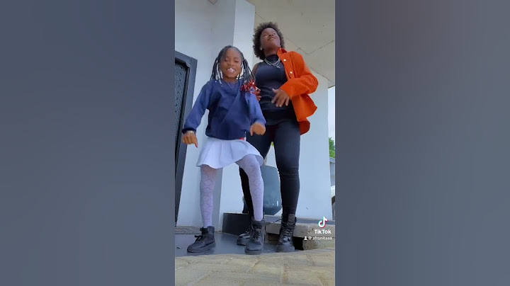 Abigail and Afronitaaa on another TikTok dance