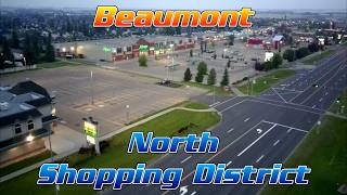 Drone flight over Beaumont's North Shopping District Drone flight over Beaumont's North Shopping District