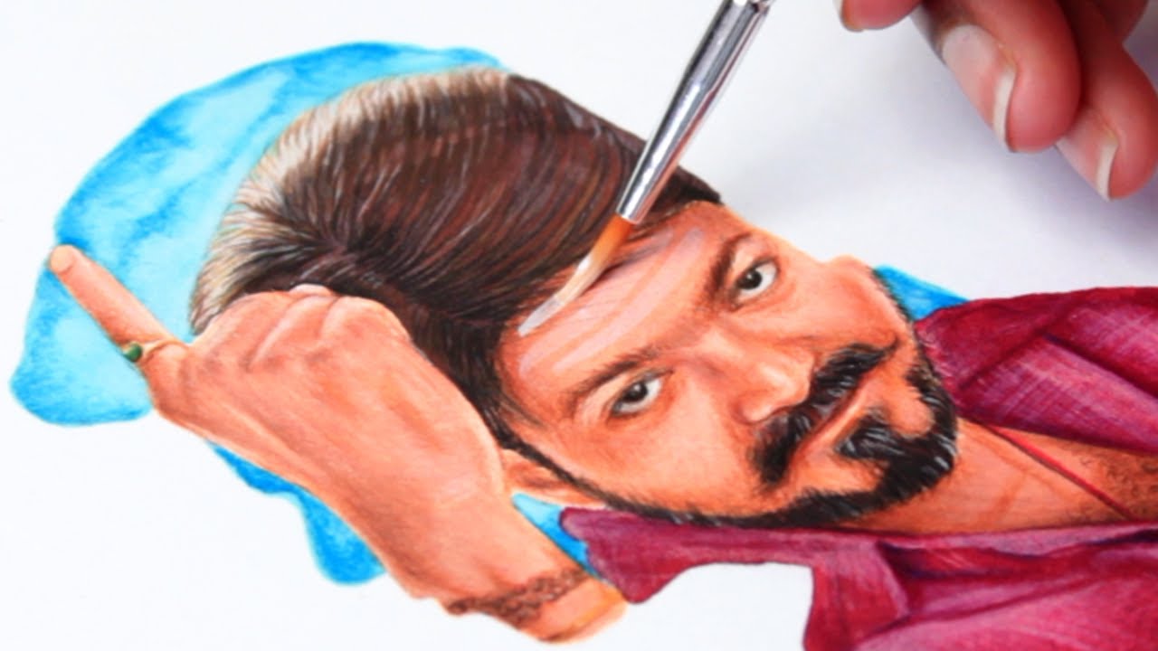 THALAPATHY VIJAY Birthday Special Drawing
