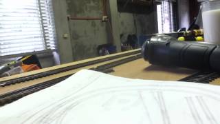 HO DCC Train layout update march 2012