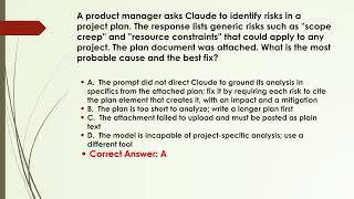 CCAO-F Claude Certified Associate — Foundations Dumps part1