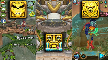 Zombie Run Vs Temple Run 2 Enchanted Palace Vs Spirit Run - Endless Run Gameplay