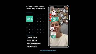COFE App FIFA 2022 Promotion AR GAME by elabhouse screenshot 2