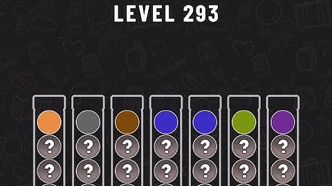 Ball Sort Puzzle Level 293 #ballsortpuzzle #ballsortpuzzlegameplay #puzzlegame #mobilegames
