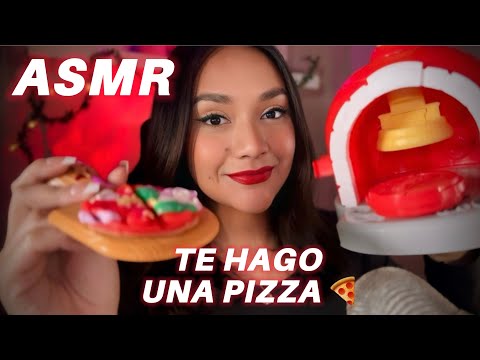 asmr EN ESPAÑOL / TE PREPARO UNA PIZZA 🍕 (roleplay) duerme en minutos 😴