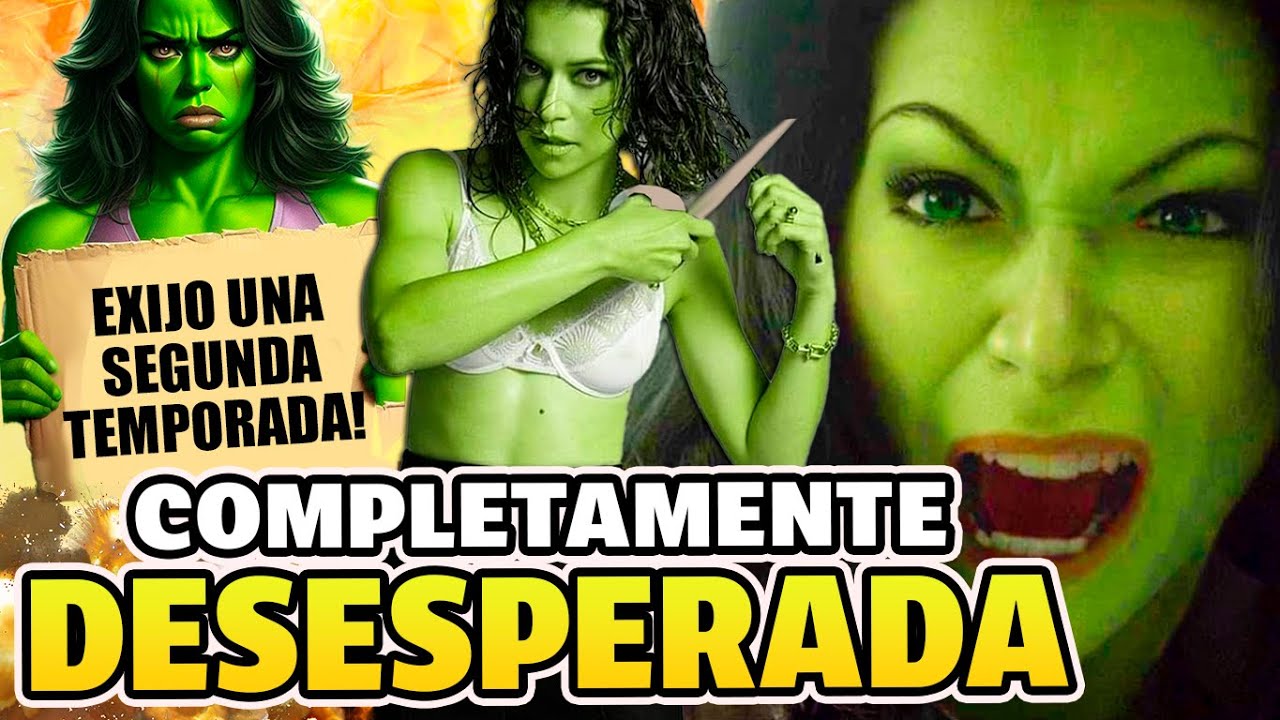 She-Hulk DESESPERADA por VOLVER al MCU CULPA a Fans TÓXICOS por FRACASO y CANCELACIÓN de Temp 2