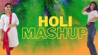 Holi Mashup Dance | Balam Pichkari | Badri kI dulhaniya | Holi Dance 2024 | Easy Dance on Holi Songs