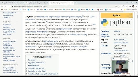 Python programozás - Alapismeretek 1. rész - Kiírás, változók, típusok