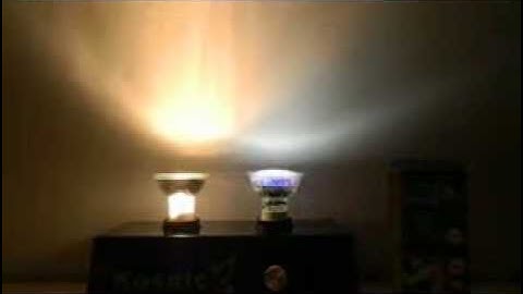 Kosnic GU10 LED 1.5W VS 20W Halogen