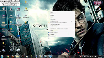 Como alterar o plano de fundo da tela do computador?