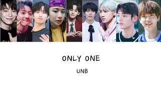 UNB (유앤비) - ONLY ONE | LYRICS COLOR CODED
