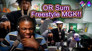Disgusting | Or Sum Freestyle MGK on stream Trippie Redd, Adin Ross \& XQC
