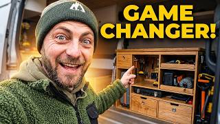 DIY HACK | Campervan Storage Solution | This IS A MUST For Any Adventure Van