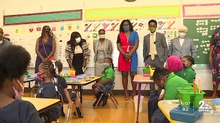 Thousands of students head back to school Monday in Baltimore City