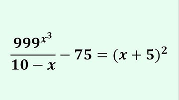 A Nice Exponential Equation | An Algebra Problem