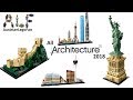 Lego Architecture 2018 Compilation of all Sets - Lego Speed Build Review