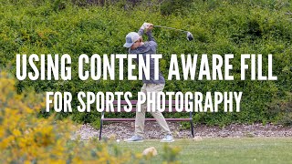 Using Content Aware Fill To Removing Distractions In Sports Photos