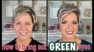 Eye Color Series:  GREEN Eyes ~ How to Make Your Eyes Pop!