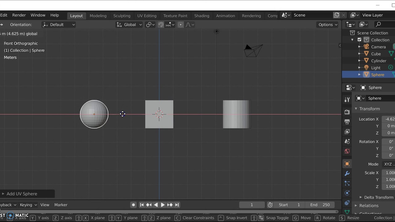 Blender basic 02 - YouTube