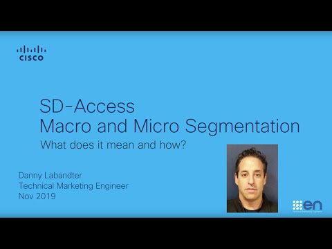 What is Macro and Micro Segmentation in SD-Access ??