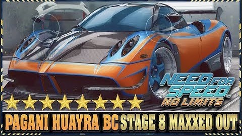 2017 PAGANI HUAYRA BC STAGE 8 MAXXED VOLLEDIGE UPGRADE GAMEPLAY! | NFS NO LIMITS DAYBREAK/NIGHTHUNT