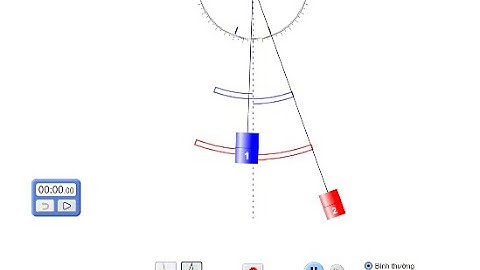 Khảo sát dao động điều hòa của con lắc đơn