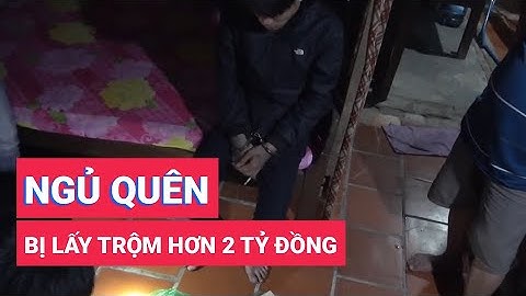 Ngủ quên trên võng, bị lấy trộm cái túi hơn 2 tỷ đồng