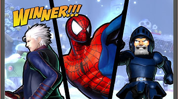 ULTIMATE MARVEL VS. CAPCOM 3 Spiderman,Arthur,Vergil Gameplay Request