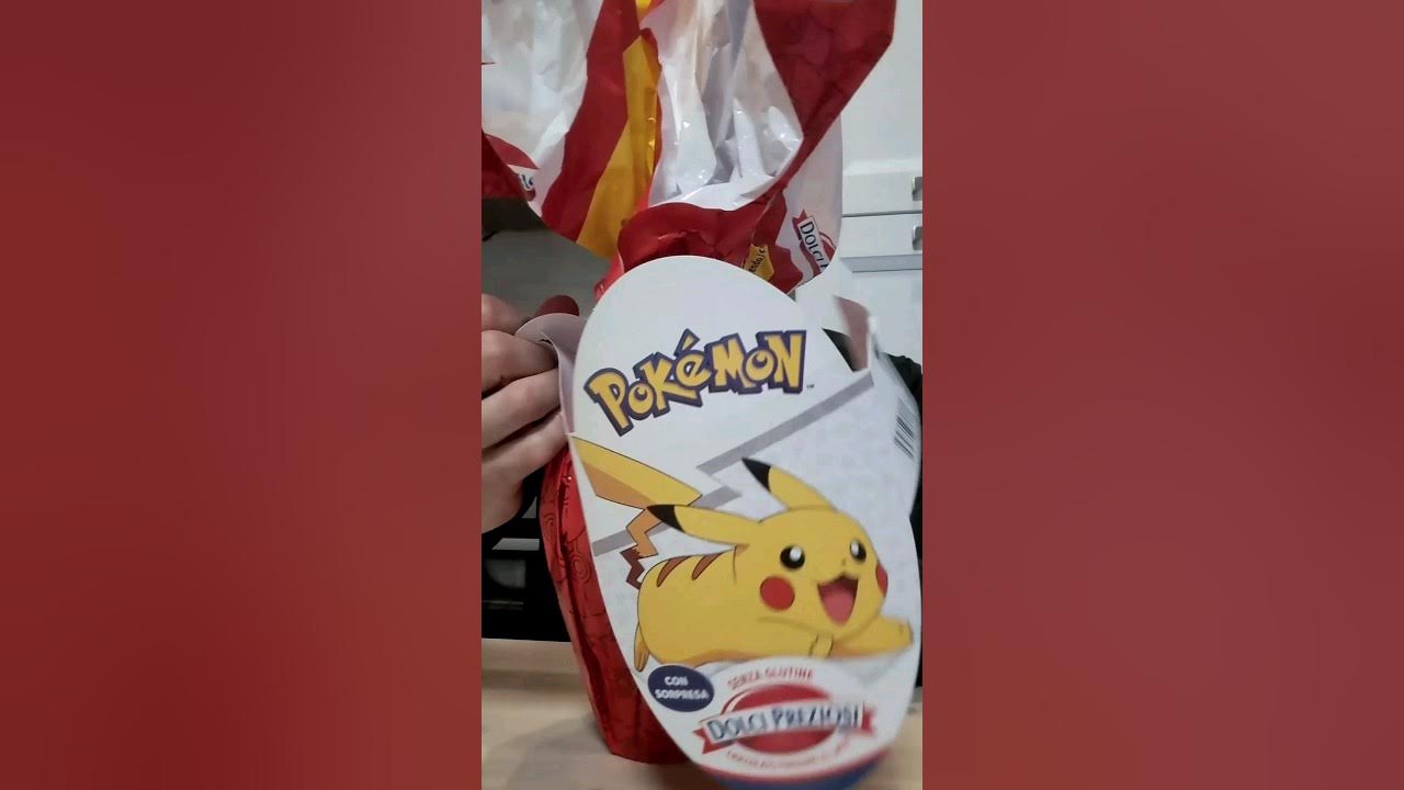 Uovo di pasqua Pokémon unboxing YouTube