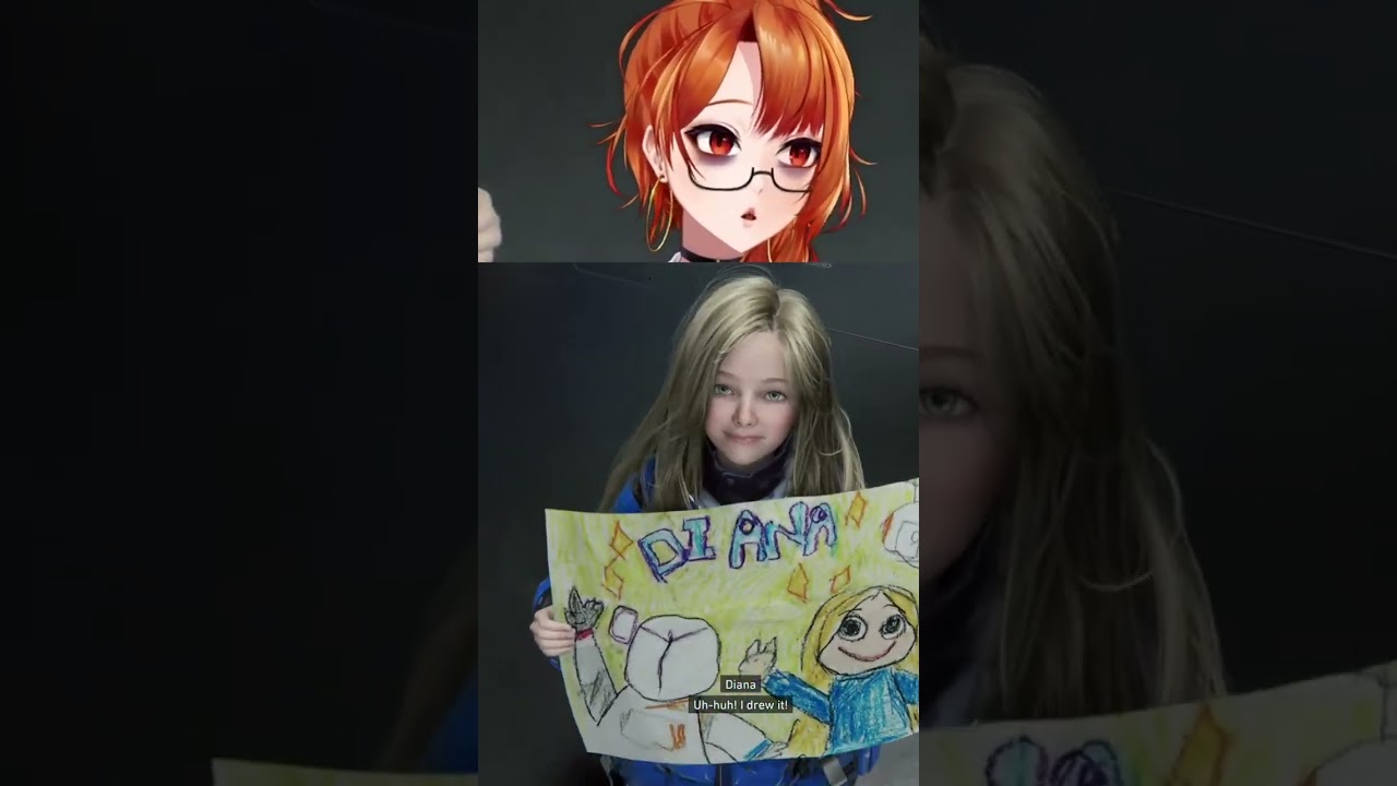 the pragmata child has dealt lethal damage to my heart #vtuber #anime #PRAGMATA