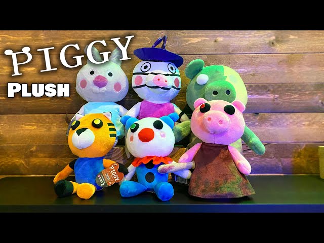  PIGGY Plush Toy Stuffed Animal, Series 1 Collectible : Toys &  Games