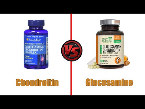 Glucosamine Vs Chondroitin