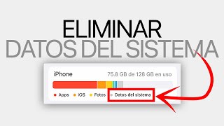 Como Eliminar Datos del Sistema iPhone y Liberar Espacio