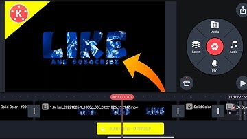 Kinemaster text tutorial