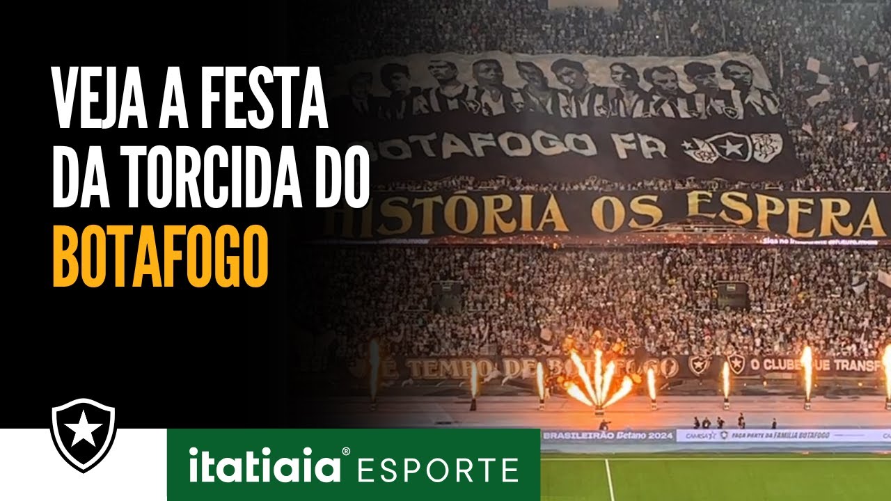 VEJA A FESTA DA TORCIDA DO BOTAFOGO ANTES DO JOGO CONTRA O VITÓRIA NO ...
