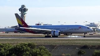 Asiana Airlines Boeing 777-200ER Landing LAX
School has been busy and stuff. Sorry for the delay in uploads. BTW, I really dont like chemistry...at all.
Date: January 2, 2016
Registration: HL7732
Flight #: 204
Route: Seoul/Incheon International (ICN) - Los Angeles International (LAX)
Runway Used: 24R
*****************************************************************************************************************
Previous Video: https://www.youtube.com/watch?v=e4uMcPYPGi8 Asiana Airlines Boeing 777-200ER Landing LAX