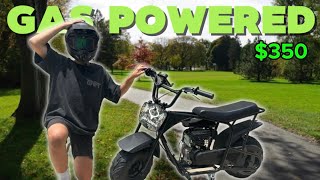 I Bought The CHEAPEST Mini GAS Bike// Oryxearth BRM100