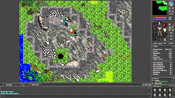 Tibia [7.3] Level 27 mage solo Dragon Lord