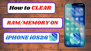 how to clear ram on iphone| how to clear ram on iphone ios 26 |clear ram on iphone ios26