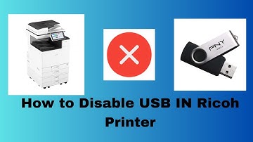 How To Disable USB Port IN  Ricoh Printer, USB Port Disable Process in Ricoh Printer,