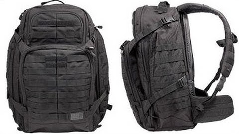 5.11 Rush 72 Backpack Review, Tier Attachment (MOAB 10) & 5.11 Pouch Review
