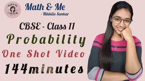 Class 11 Probability 144minutes One shot video #mathematics #probability #maths #cbse #education
