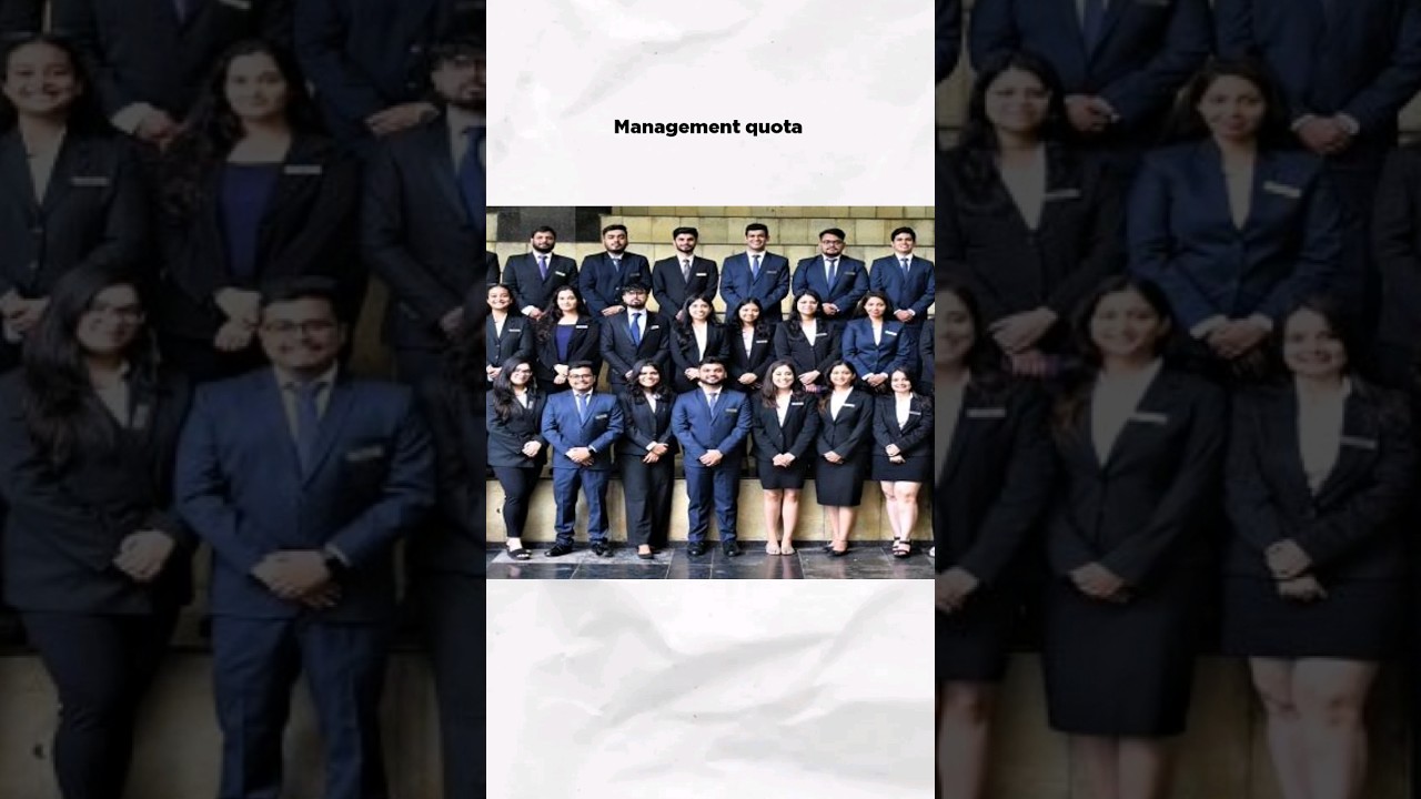 What is Management Quota in college admission? 